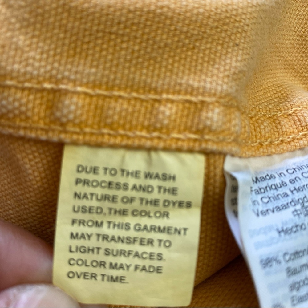 Madewell Emmett Shorts in Bright Marigold - size 26 - Picture 7 of 13